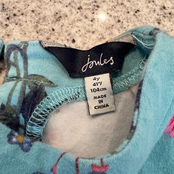 Joules Girls Floral Dress Size 4 - Picture 8 of 8